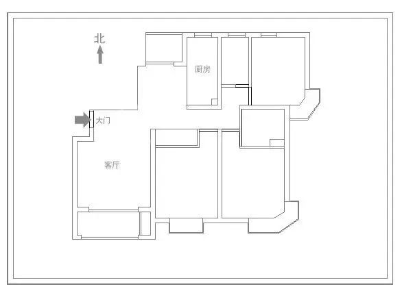 入戶門不能正對(duì)廁所和廚房門